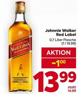 Billa Johnnie Walker Red Label Angebot
