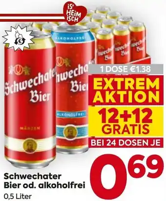 Schwechater Bier od. alkoholfrei