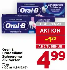 Billa Oral-B Professional Zahncreme Angebot