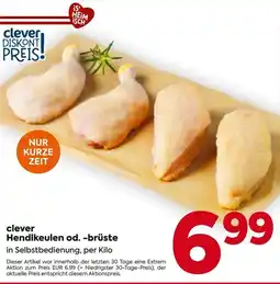 Billa Clever Hendlkeulen od. -brüste Angebot
