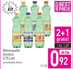 Sutterlüty Römerquelle Emotion Angebot