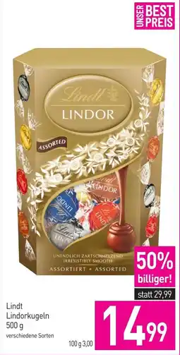 Sutterlüty Lindt Lindorkugeln Angebot