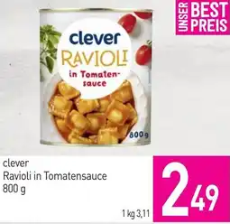 Sutterlüty Clever Ravioli in Tomatensauce Angebot
