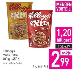 Sutterlüty Kellogg's Müsli Extra Angebot