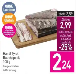 Sutterlüty Handl Tyrol Bauchspeck Angebot