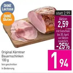 Sutterlüty Original Kärntner Bauernschinken Angebot