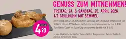 Sutterlüty 1/2 Grillhuhn mit Semmel zum Angebot