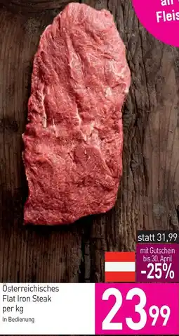 Sutterlüty Österreichisches Flat Iron Steak Angebot
