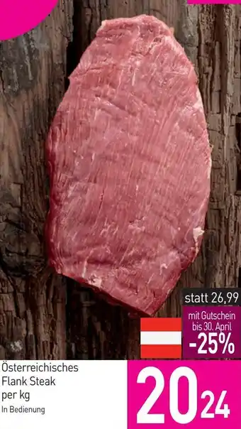 Sutterlüty Österreichisches Flank Steak Angebot