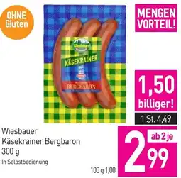 Sutterlüty Wiesbauer Käsekrainer Bergbaron Angebot
