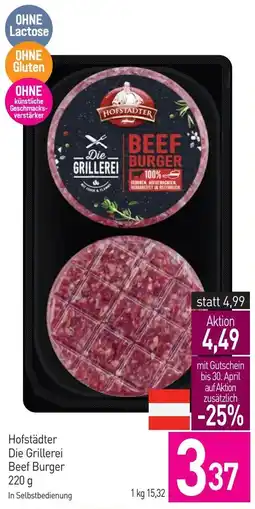 Sutterlüty Hofstädter Die Grillerei Beef Burger Angebot