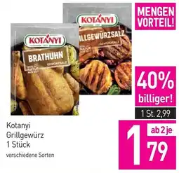 Sutterlüty Kotanyi Grillgewürz Angebot