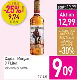 Sutterlüty Captain Morgan Angebot