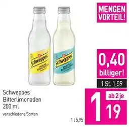 Sutterlüty Schweppes Bitterlimonaden Angebot
