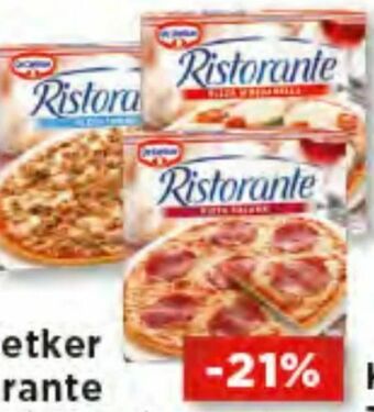 Unimarkt Ristorante Pizza Angebot