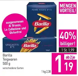Sutterlüty Barilla Teigwaren Angebot