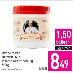 Sutterlüty Otto Summer Universal Mix Pikante Würzmischung Angebot