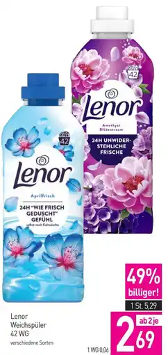 Sutterlüty Lenor Weichspüler Angebot