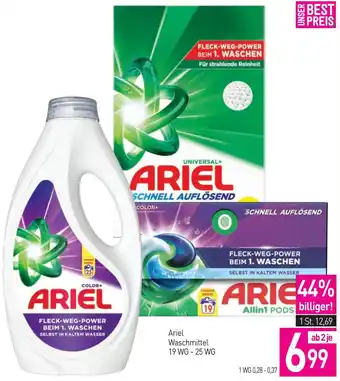 Sutterlüty Ariel Waschmittel Angebot