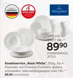 XXXLutz Kombiservice basic white Angebot