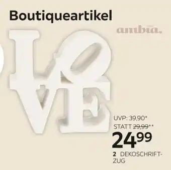 2 dekoschrift- zug