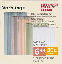 XXXLutz Fertigvorhang Angebot