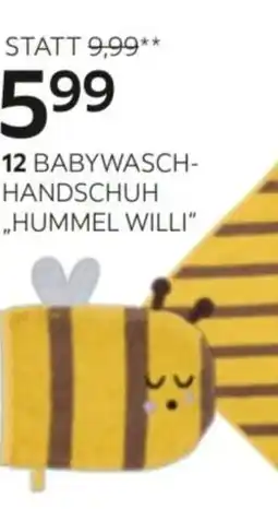 XXXLutz Babywasch handschuh hummel willi Angebot