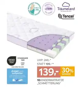 XXXLutz Kindermatratze schmetterling Angebot