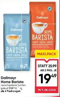 Maximarkt Dallmayr Home Barista Angebot