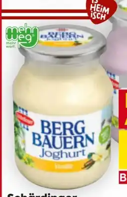 Billa Schärdinger Bergbauern Joghurt Angebot
