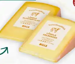 Billa Vorarlbergmilch Ländle Käse-Sortiment Angebot