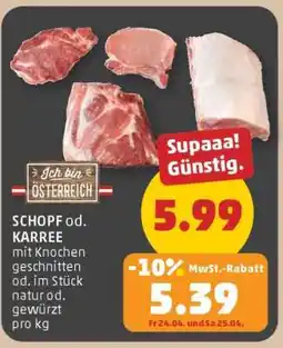 PENNY SCHOPF od. KARREE Angebot
