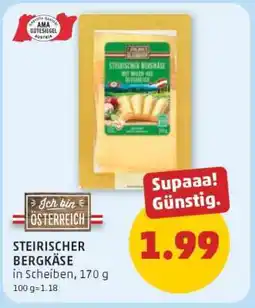 PENNY STEIRISCHER BERGKÄSE Angebot