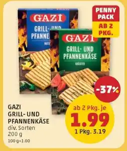 PENNY GAZI GRILL- UND PFANNENKÄSE Angebot