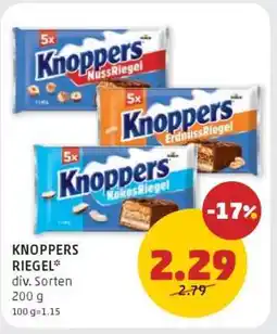 PENNY KNOPPERS RIEGEL Angebot