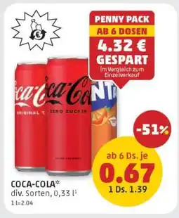 PENNY Coca-Cola Angebot