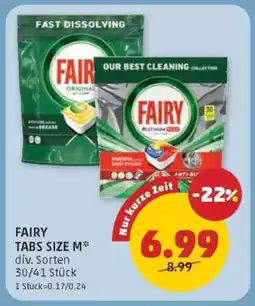 PENNY FAIRY TABS SIZE M Angebot