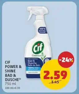PENNY CIF POWER & SHINE BAD & DUSCHE Angebot