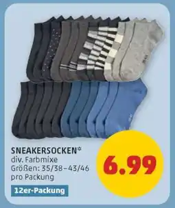 PENNY SNEAKERSOCKEN Angebot