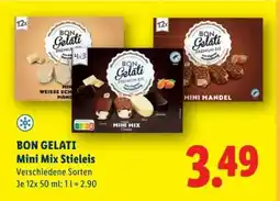 Lidl BON GELATI Mini Mix Stieleis Angebot