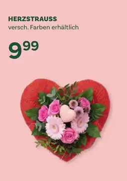 Bellaflora Herzstrauss Angebot