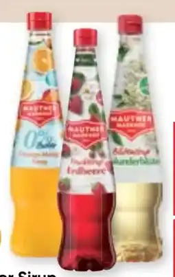 Maximarkt Mautner Markhof Sirup Angebot