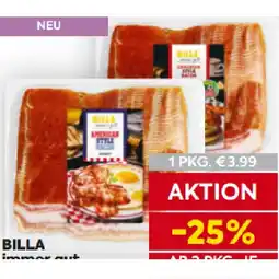 Billa American Style Bacon Honey od. Canadian Style Bacon Maple Syrup BILLA Angebot