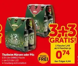 Interspar Thalheim Märzen oder Pils Angebot