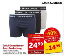 Interspar Jack & Jones Herren-Pants 3er-Packung Angebot