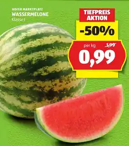 Hofer Wassermelone Angebot