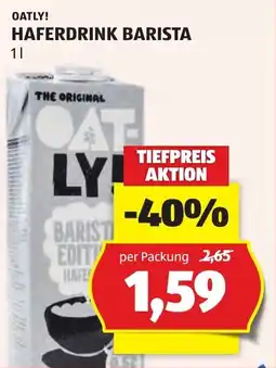 Hofer Haferdrink Barista Angebot