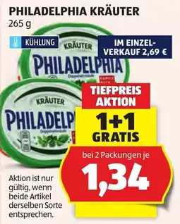 Hofer Philadelphia kräuter Angebot