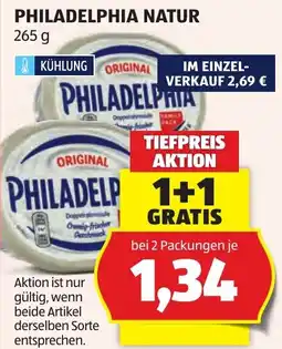 Hofer Philadelphia natur Angebot