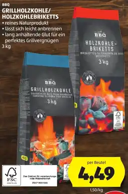 Hofer BBQ Grillholzkohle/Holzkohlebriketts Angebot